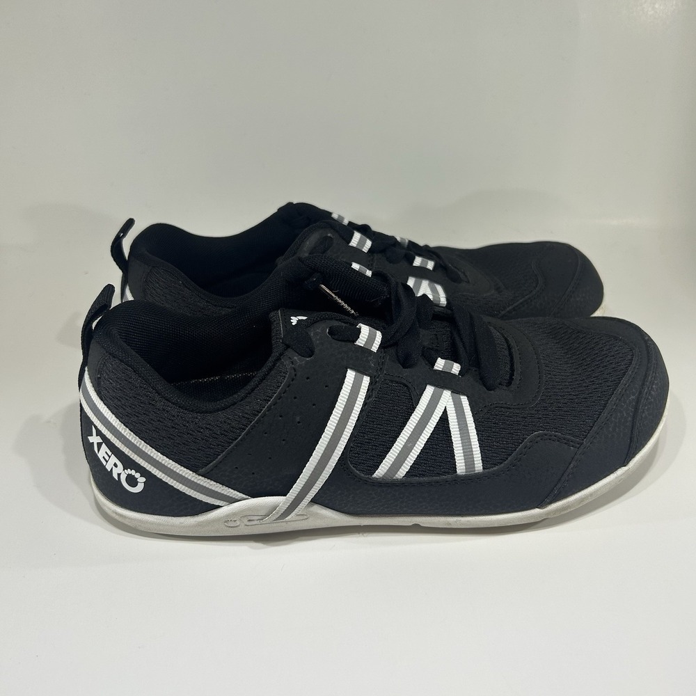 Xero Shoes Prio Womens Size 8.5 Black Minimalist Running Shoes XY08-11/SS24